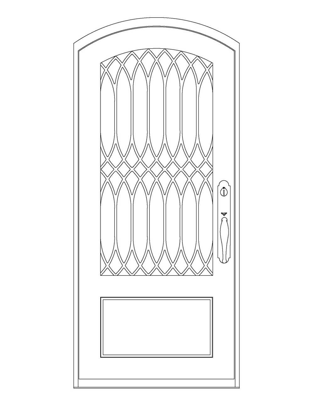 Wrought Iron Doors