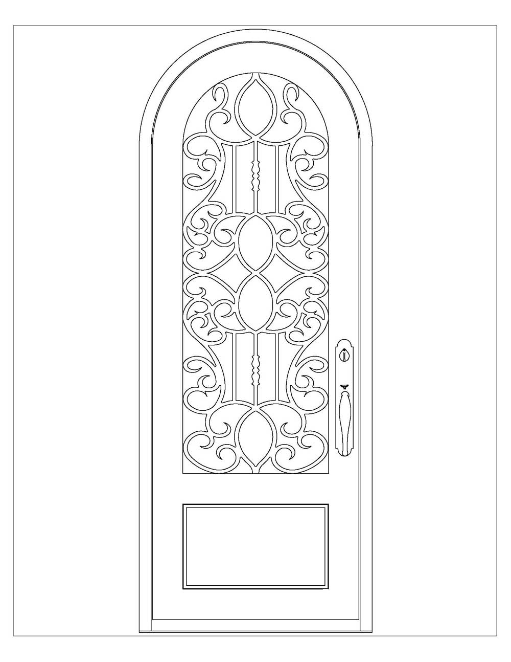 Wrought Iron Doors