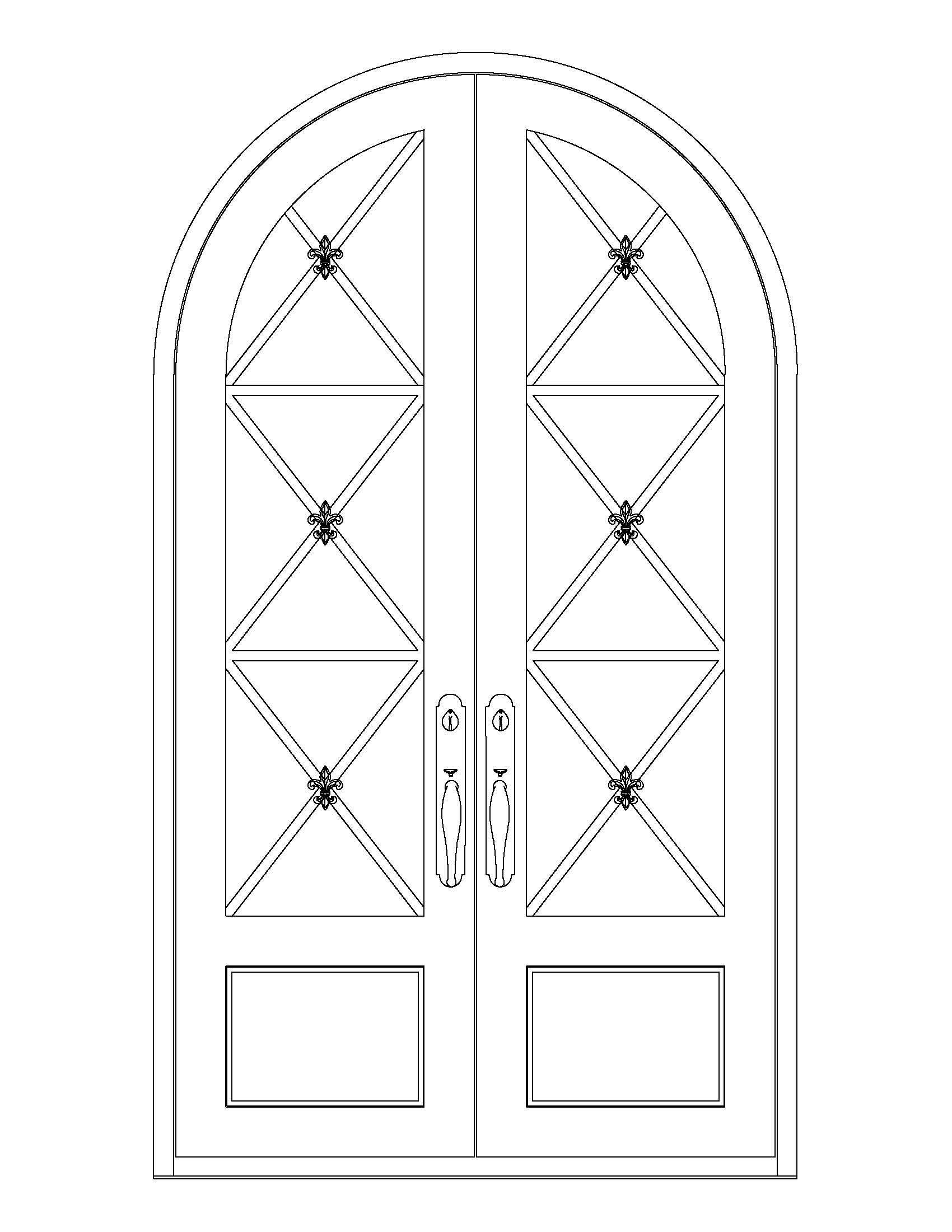 Wrought Iron Doors