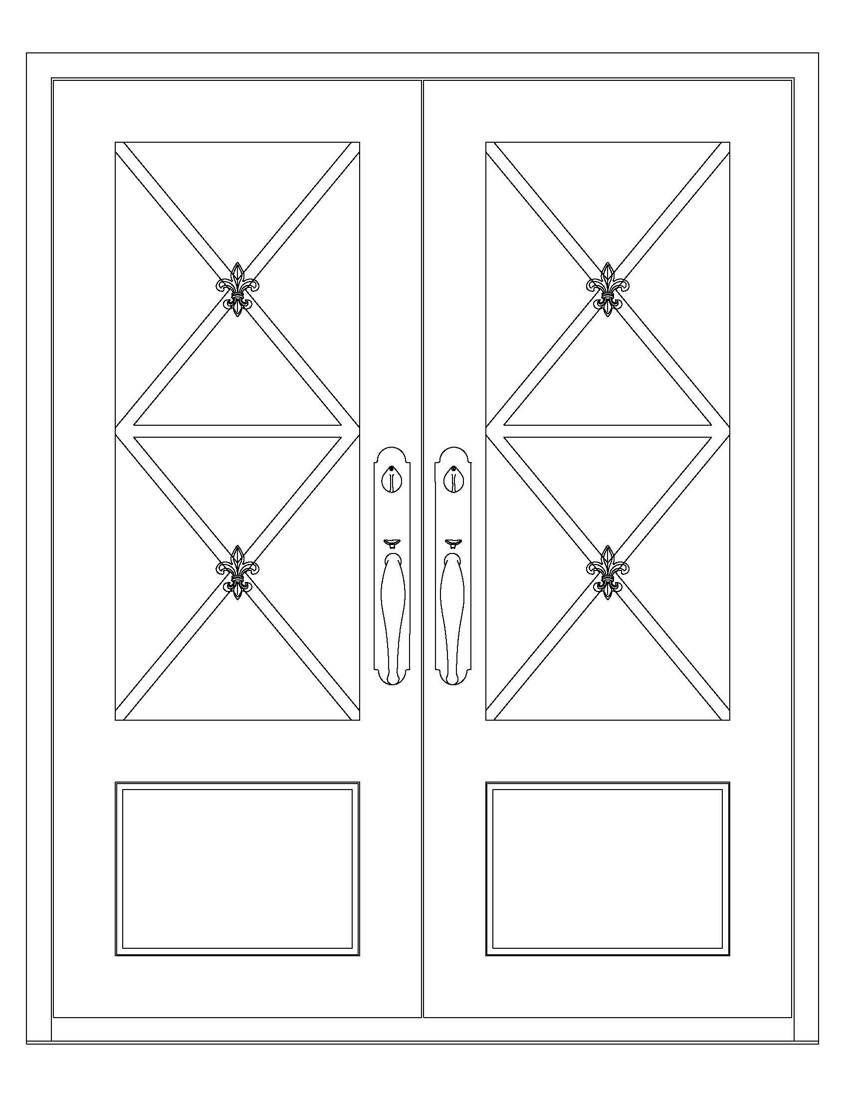 Wrought Iron Doors