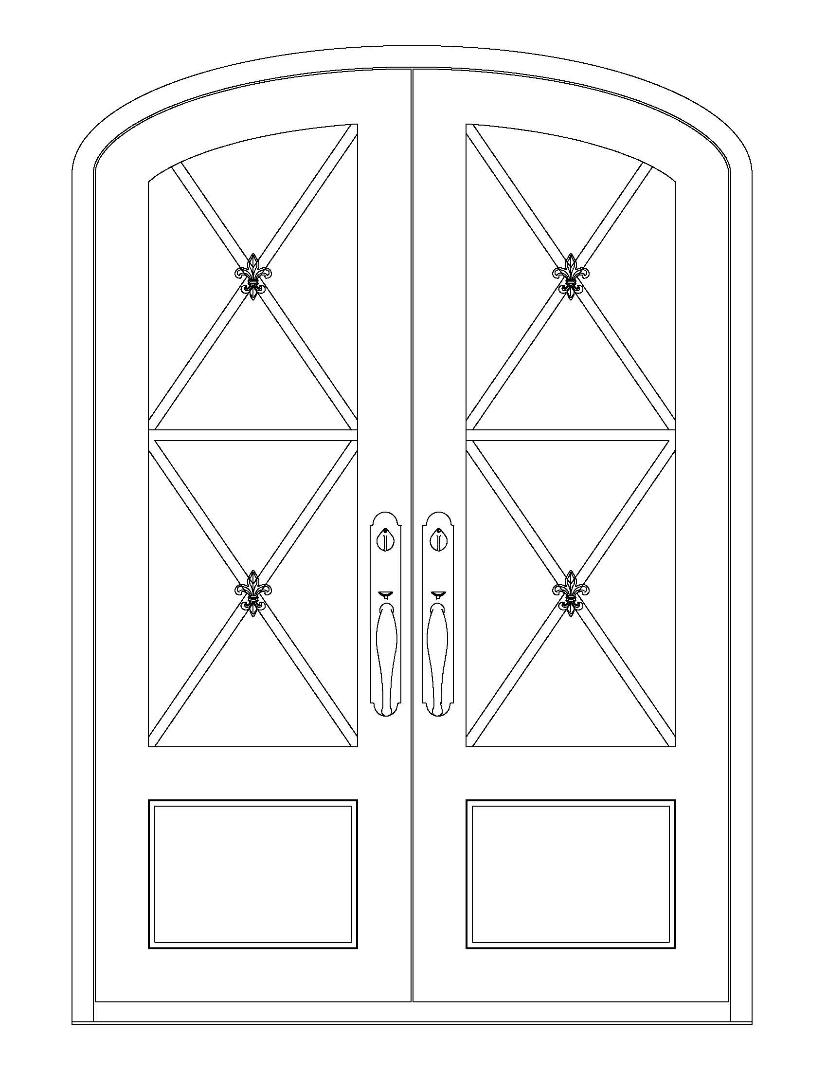 Wrought Iron Doors