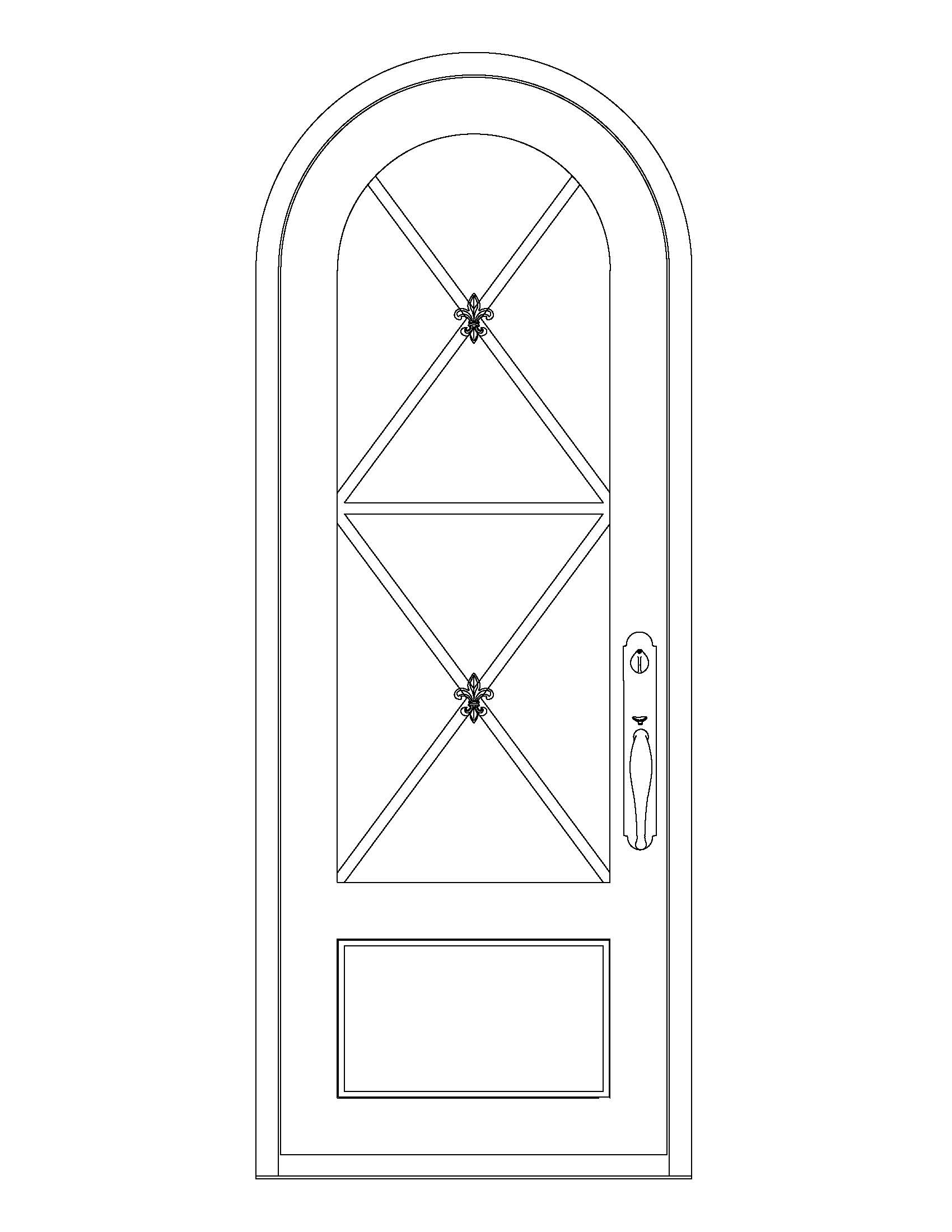 Wrought Iron Doors