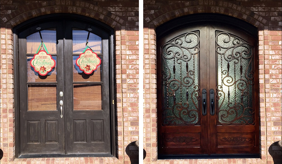 Wrought Iron Entry Doors