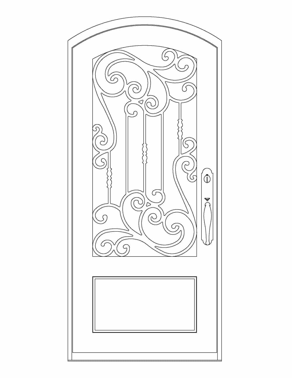 Wrought Iron Doors