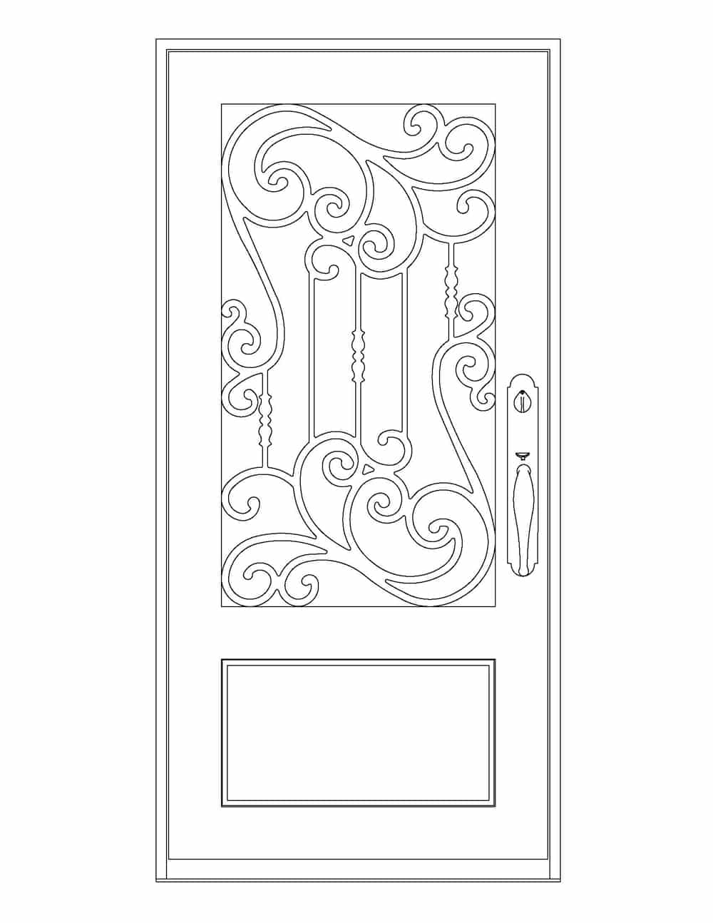 Wrought Iron Doors