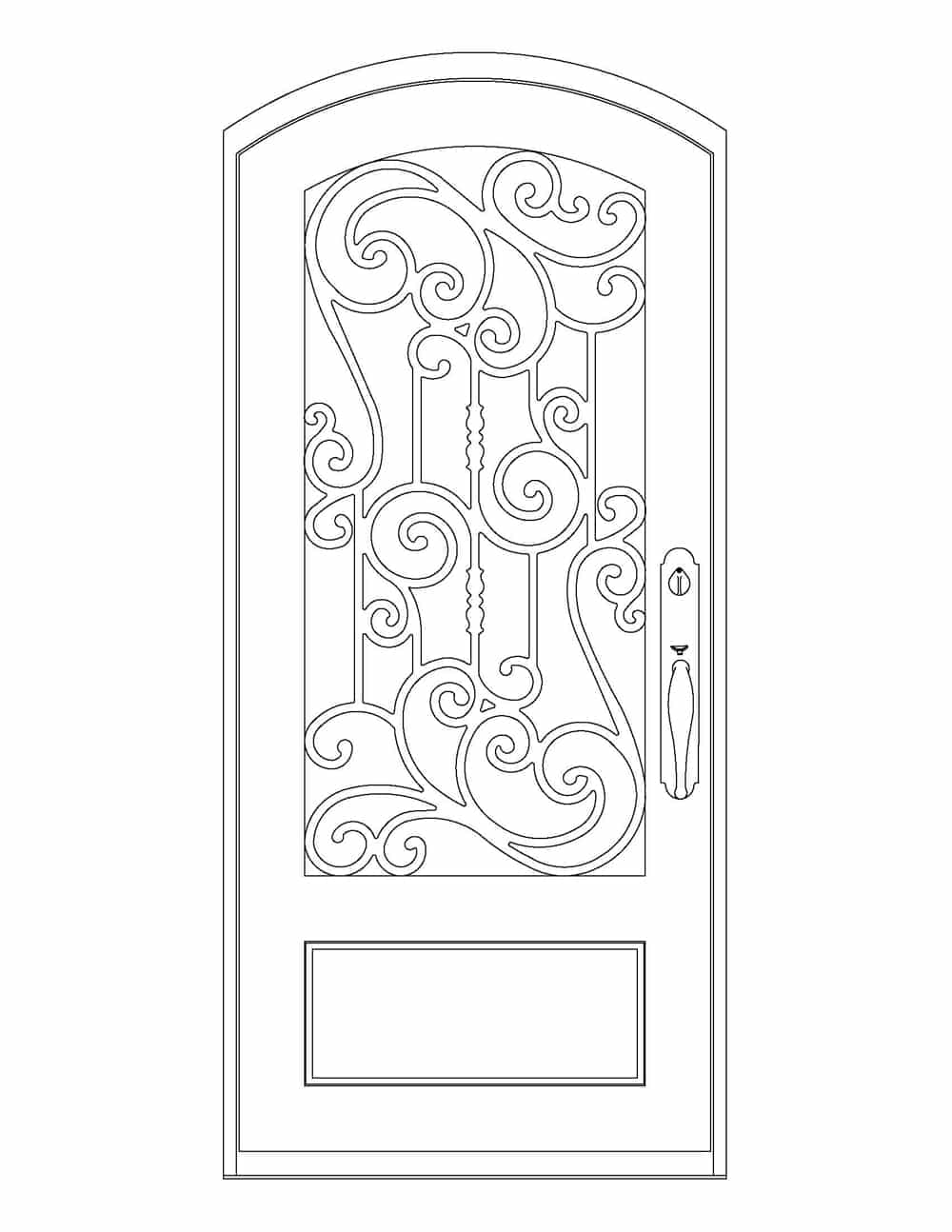 Wrought Iron Doors