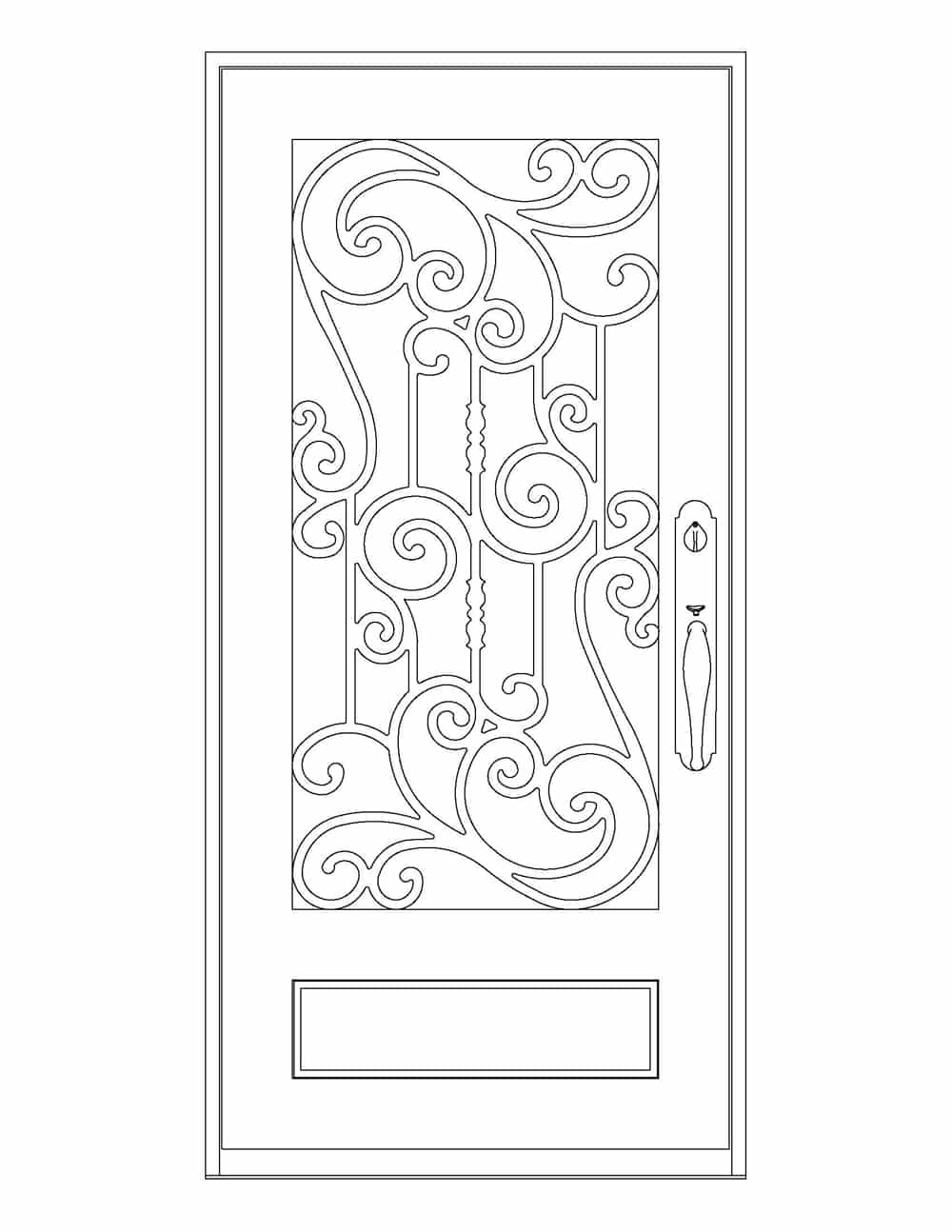 Wrought Iron Doors