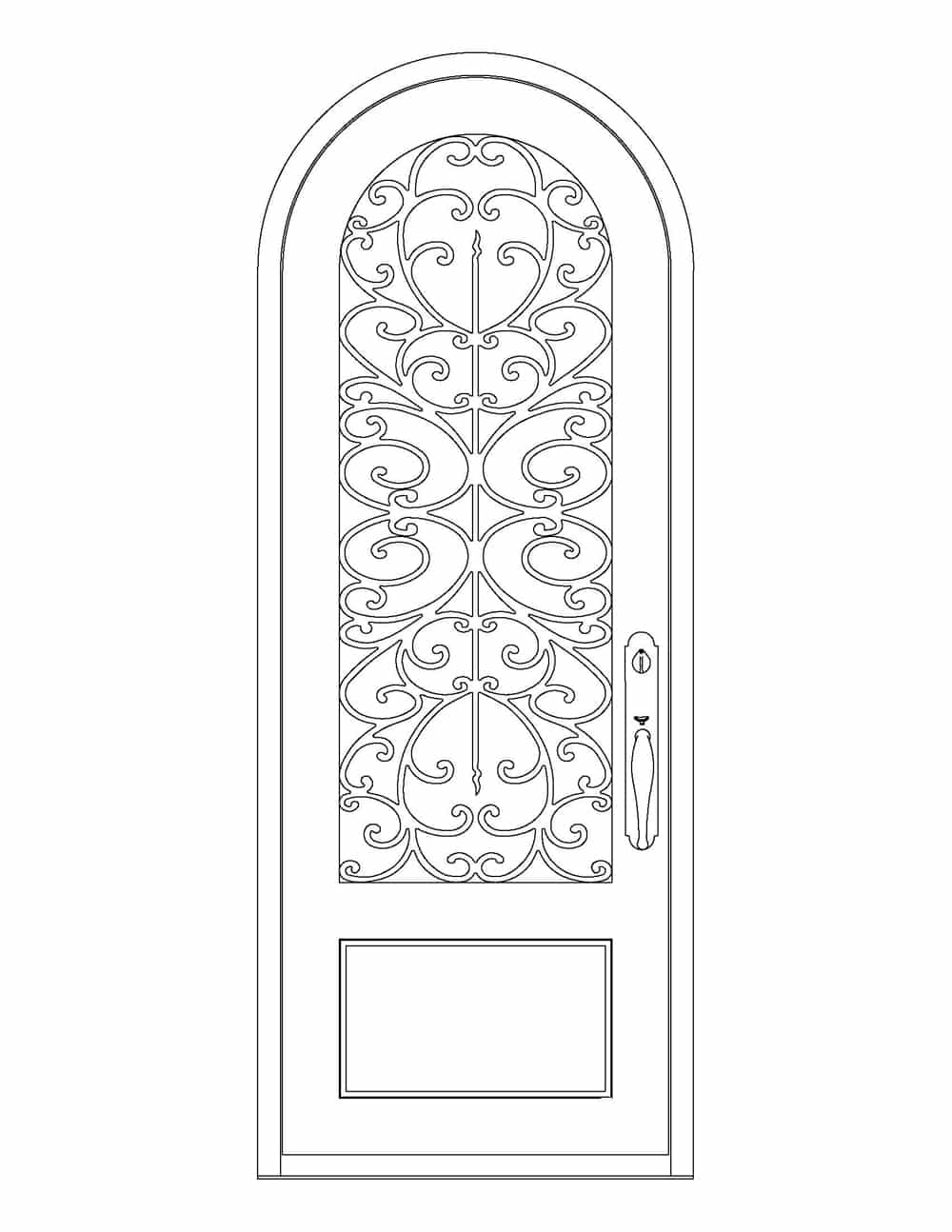 Wrought Iron Doors