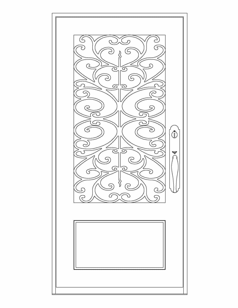 Wrought Iron Doors