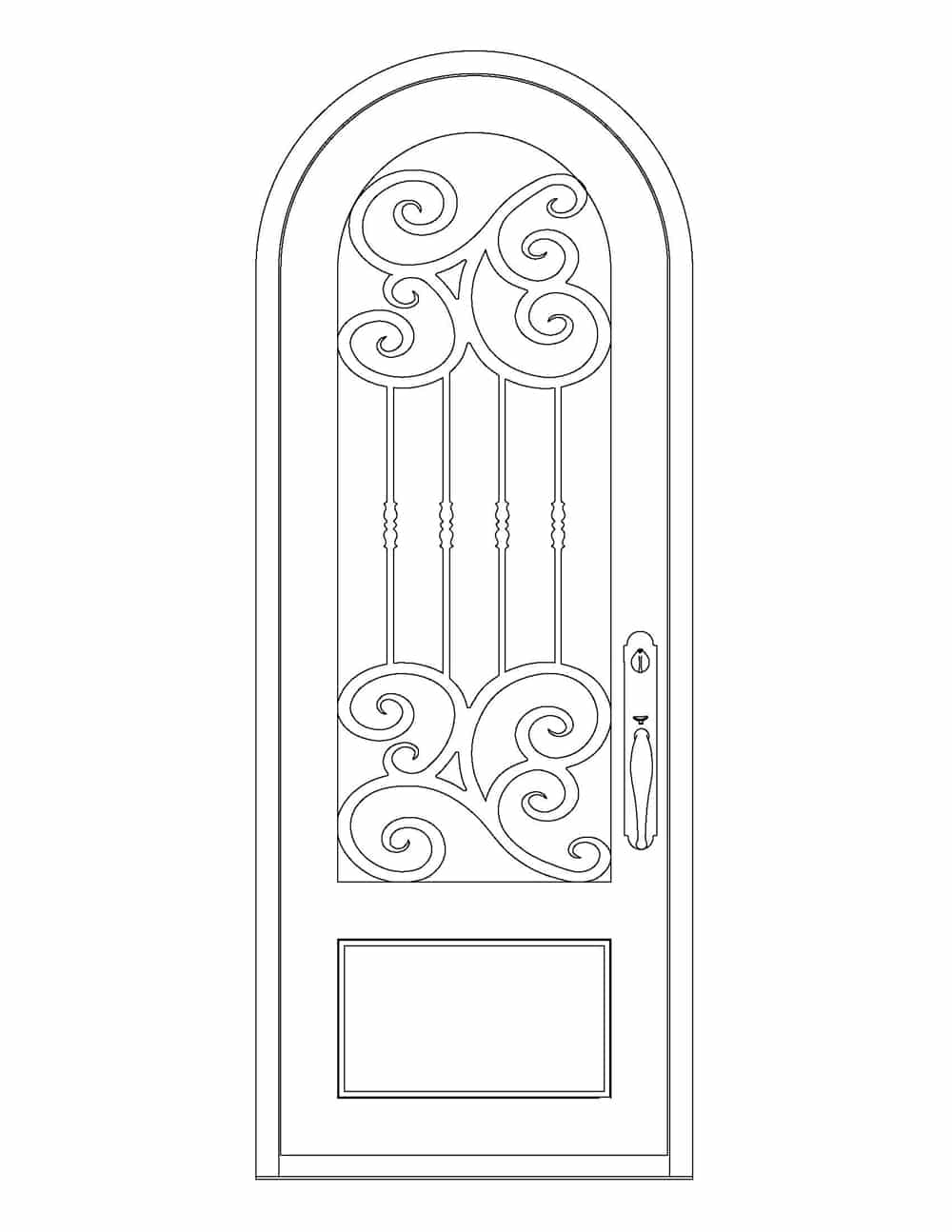 Wrought Iron Doors