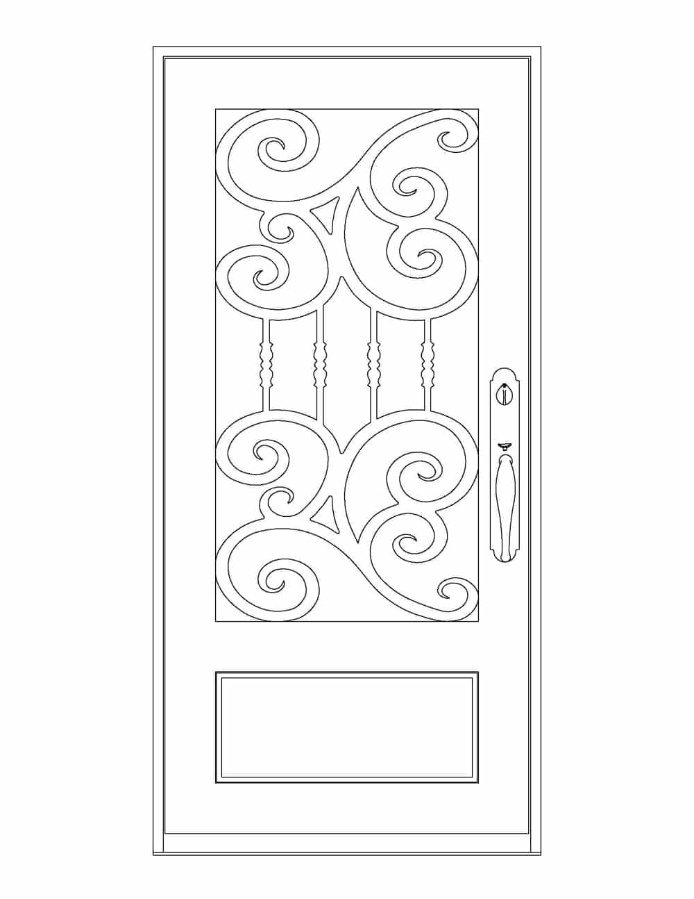 Wrought Iron Doors