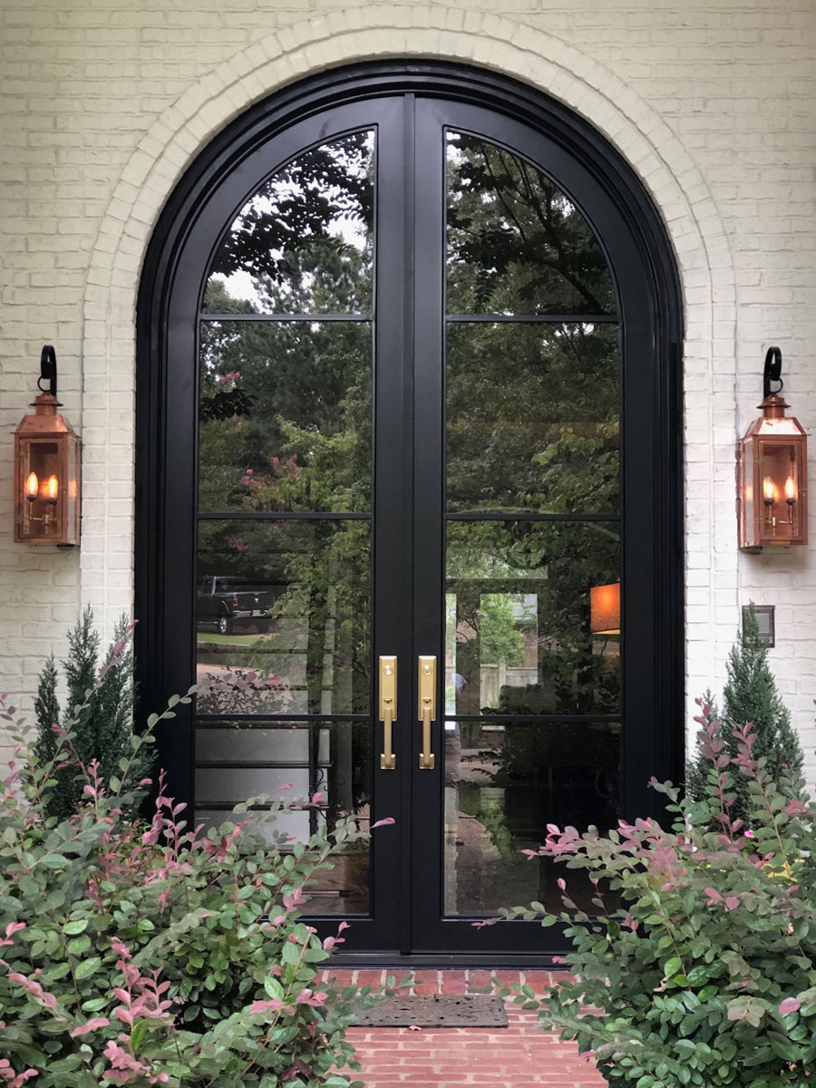 wrought iron doors